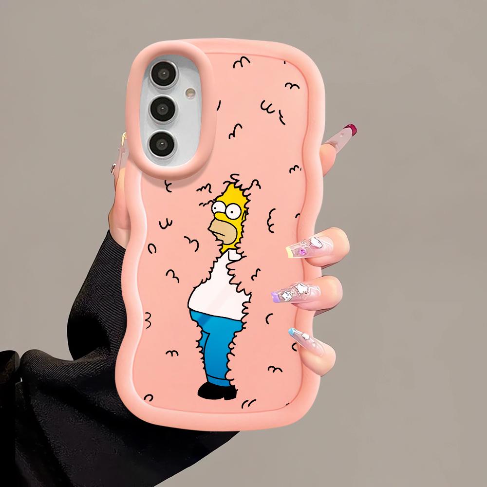 The S-simpsons Cute Case for Samsung Galaxy A11 A12 A13 A14 A15 A16 A21s A36 A26 A34 A33 A35 Soft Phone Cover