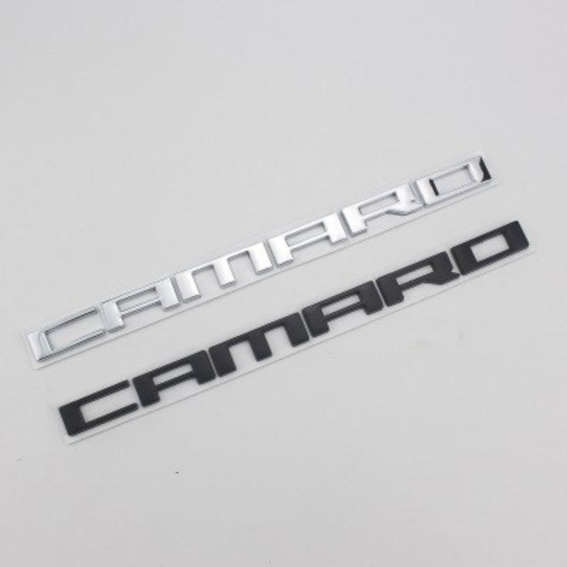 1X новая хромированная черная наклейка 3D металлическая наклейка CAMARO на заднюю часть автомобиля багажник с надписью буквенный значок эмблема наклейка авто логотип