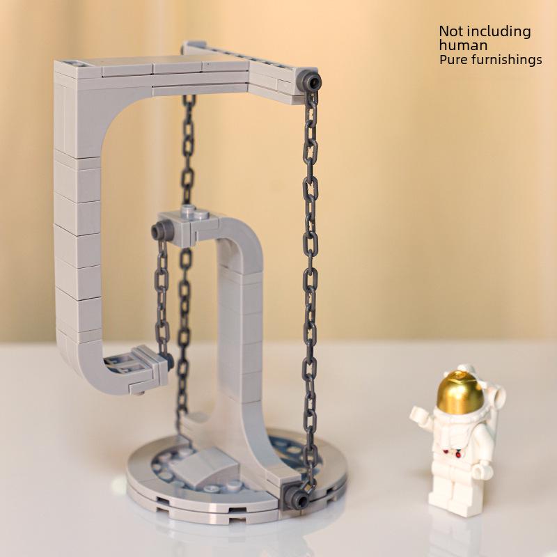 Рама для балансировки с антигравитацией DK7001: Самодельные блоки для подвесных и натяжных конструкций.