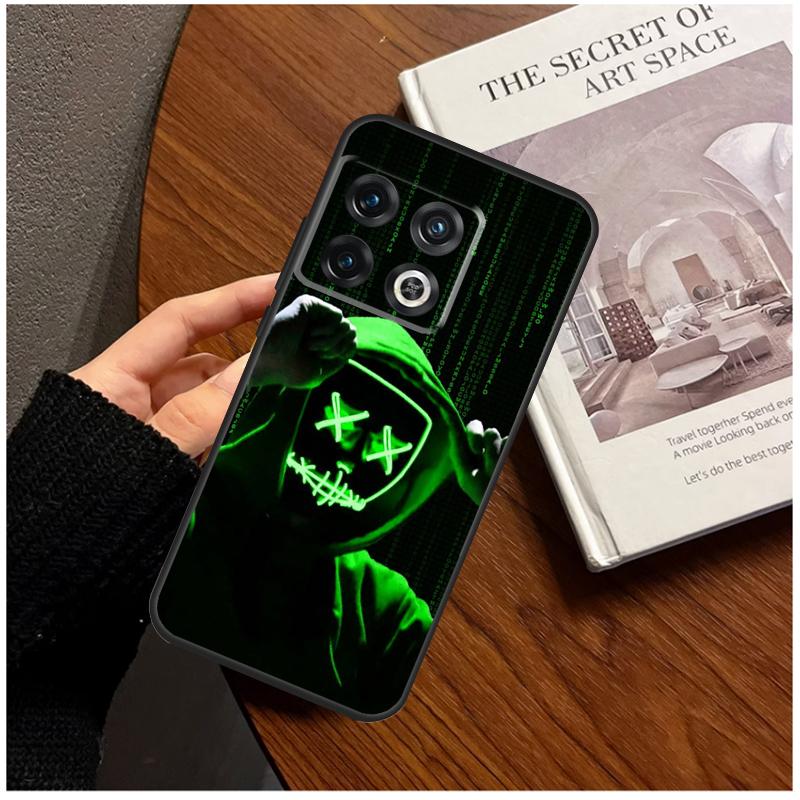Чехол-хакер Matrix для OnePlus 8T 10T 13T 10R 12R 13R 15 13 12 11 10 9 Nord 5 CE 2 3 4 Lite N20 N30