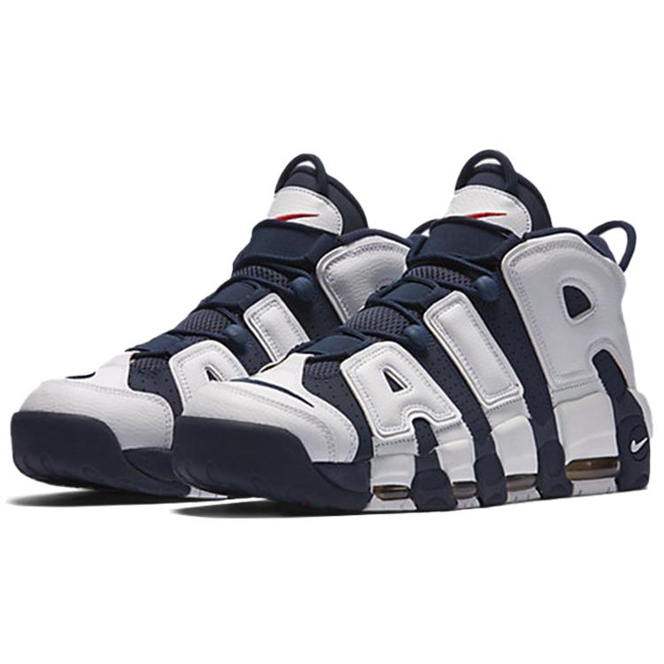 Nike Air More Uptempo 'Белый Синий' 414962-104(2020)