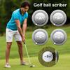 Precision Golf Ball Marker Golf Accessories DIY Golf Marker Golf Ball Liner Golf Alignment Tool Ball Identification Tool
