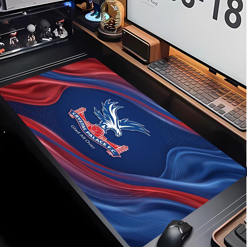 Crystal Palace Football Pattern Mouse Pad Non?Slip Rubber Base Gaming Mousepad For Desk Office Home