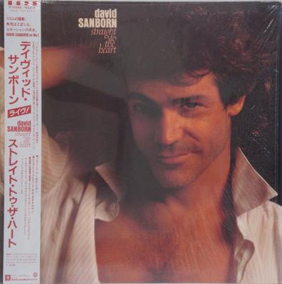 Виниловая пластинка DAVID SANBORN Straight To The Heart P13045 Warner Bros 1984 Япония Obi Джаз Б/у