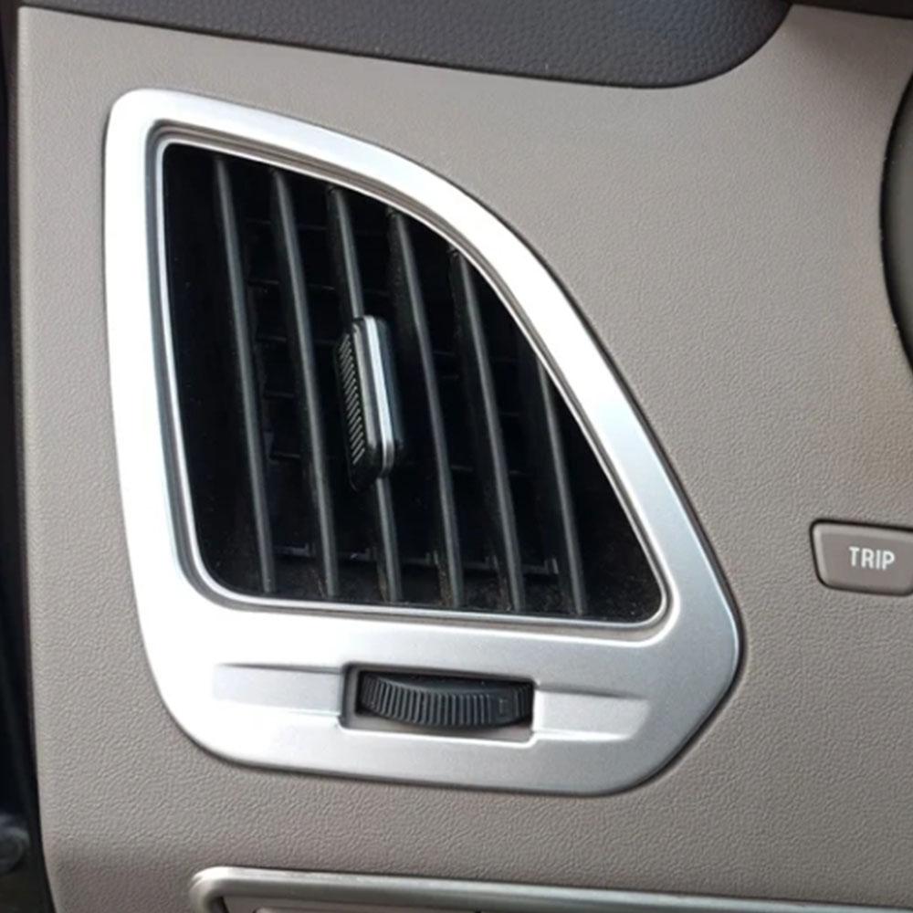 Для Hyundai IX35 IX 35 2010 - 2015 Накладка на решетку воздуховода кондиционера 2 шт. Рамка воздуховода AC Декоративная наклейка Аксессуары для интерьера