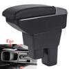 Для Honda Jazz Armrest Для Honda Fit Jazz 2 Car Armrest Box 2008 2009 2010 2011 2012 2013 Arm Storage Box Car Accessories