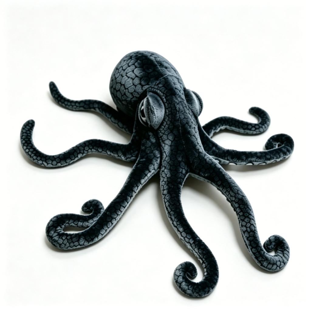Realistic Octopus Plush Toy Stuffed Octopus Reversible Octopus Doll Children's Day Gift Photo Prop