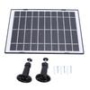 Security Camera Solar Panel Professional Efficient 10W Low Power Type C Dual Bracket Solar Charger