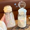 with Straw Star Water Bottle 500ML Drinking Bottle Kawaii Water Tumbler  Ice Coffee