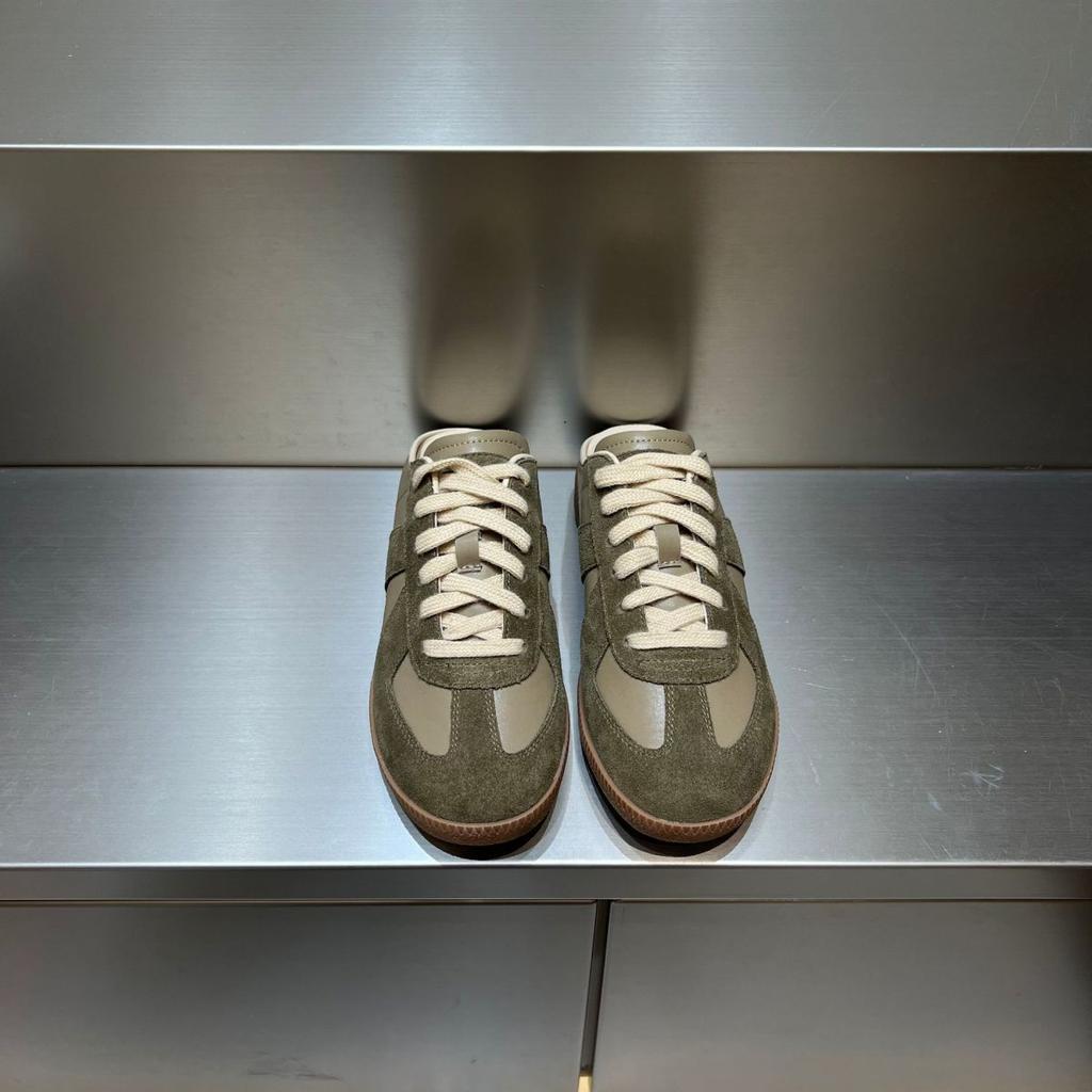 Женские тренировочные туфли на шнуровке, женские туфли на платформе с полупяткой, повседневные туфли, весна-лето 2025, новая универсальная корейская версия, матовая цветовая гамма, женские