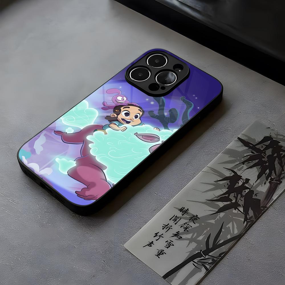 Чехол для телефона Emi Ловец снов Закаленное стекло Для IPhone 17 13 14 16 12 15 11 Pro Max Plus Mini X XR SE2020 Coque