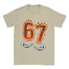 6 7 Meme Six Seven 67 Hands Meme Fire Printed TShirt for Unisex Unisex Leisure Cotton Tees Round Neck Short Sleeve T Shirt 3XL Tops
