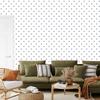 Heart Wallpaper White, Light Gray and Gray 50x1000