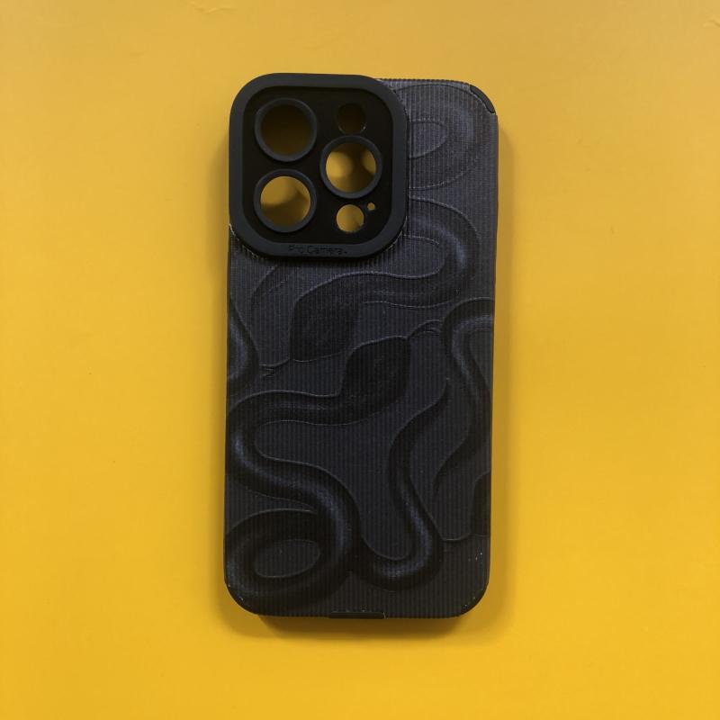 Yellow Leopard Print Case For Iphone 11 Pro Max 14 Plus 13 12 Camera Protect Shockproof Phone Cover For Iphone 7 Plus 8 Xr Xs X