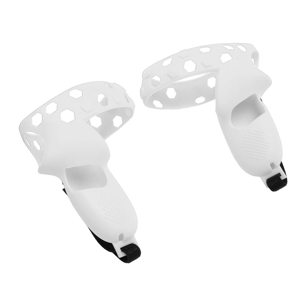 Силиконовый чехол-накладка для контроллера VR, защитный рукав для рукоятки, защита от падения, протектор рукоятки с ремешком на запястье для Quest 2