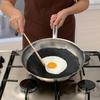 24cm Round Non Stick Pan Liners Reusable Teflon Baking Mats, Heat Resistant Frying Pan Pads, Double Pack Easy Clean Cookware Protectors