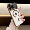 Like 17 Прозрачный Магнитный Чехол для iPhone 17 Air 16 15 14 Pro Max Прозрачная Крышка с Вырезами для Объективов Камеры Новинка