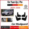 4Pcs Mudflap For BYD Yuan Up Pro 2024 2025 2026 Accessories Mudguards Splash Guard Front Rear Fenders Exterior Wheel Spare Parts