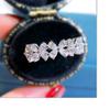 Кольцо Love Row Diamond Ring Girl High Carbon Diamond Ring Полный круг, чтобы подарить своей девушке подарок
