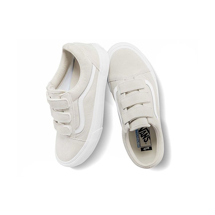 Vans Кроссовки унисекс Old Skool V VLT LX Eco Suede — белые, кремовые VN0A7Q4VA4D