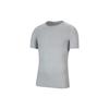 Nike Techknit Ultra Casual Sports Round Neck Short Sleeve T-Shirt Men Tops Light-Grey CJ5345-084