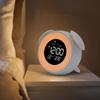 LED Digital Smart Alarm Clock Cute Night Light USB Chargeable Child Snooze Alarm Clock Kid Gift Digital LED Clock