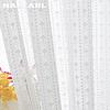 1PC NAPEARL 10-20% Blackout French Style Fresh Wave Bottom Lace Sheer Curtain for Living Room Bedroom Balcony Home Decor