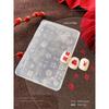 New Nail Art Molds Silicone Embossed Chinese Character Stencils Decoration Fortune Prosperity Designs