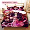 Demon Slayer Japanese Style Bedding Set Duvet Cover Pillowcase No Filler, Soft Home Bedroom Decor, Perfect Gift for Fans.chl