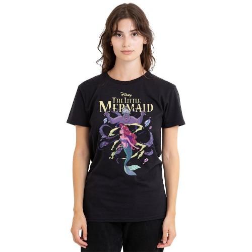 Little Mermaid Unisex Adult Ariel & Ursula Anime T-Shirt