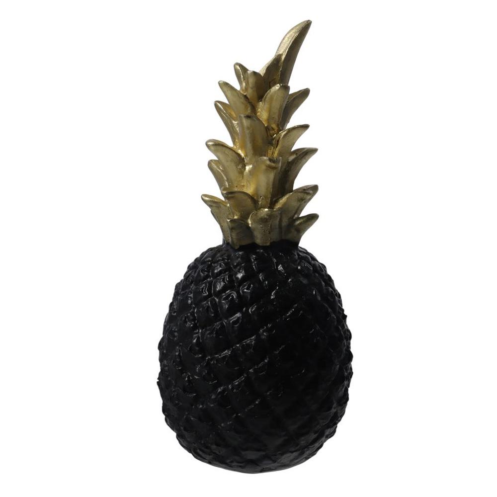 Resin Resin Crafts White/Black/Gold Home Decoration Ornaments Pineapple Craft Ornaments Home