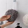 Утолщенные мягкие плюшевые принадлежности, мячик для полотенец, кухонное полотенце для ванной комнаты, быстросохнущее подвесное полотенце
