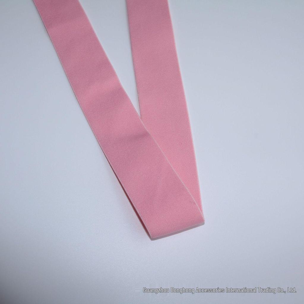 High-Elastic Polyester Imitation Nylon Band for Waistbands and Skirts