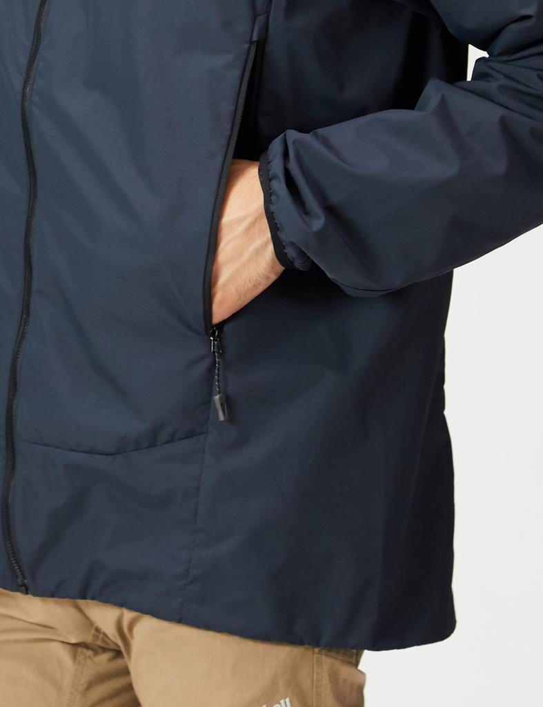 Куртка с водоотталкивающей подкладкой Breeze Barrier, куртка с подкладкой BREATHEBARRIER LINED JKT MM [Millet] мужская, цвет черный-нуар