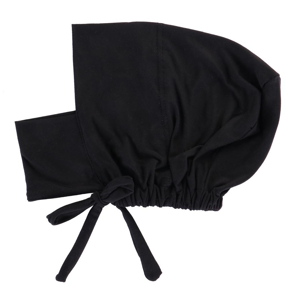 Многоцветная эластичная шапка-снуд из молочного шелка - Регулируемая маскировочная повязка на голову