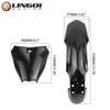 LINGQI RACING Мотоциклетное переднее крыло с креплением номерного знака для 49cc Мини-кроссового питбайка Детского мотокросса Минимото