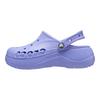 Crocs Сабо на платформе Baya Удобные Универсальные Женские Сабо Фиолетовые 208186-5PY