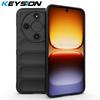 KEYSION Прочный ударопрочный матовый чехол для телефона HONOR X9d 5G Противоскользящая мягкая силиконовая накладка для телефона Huawei Magic 8 Lite 5G