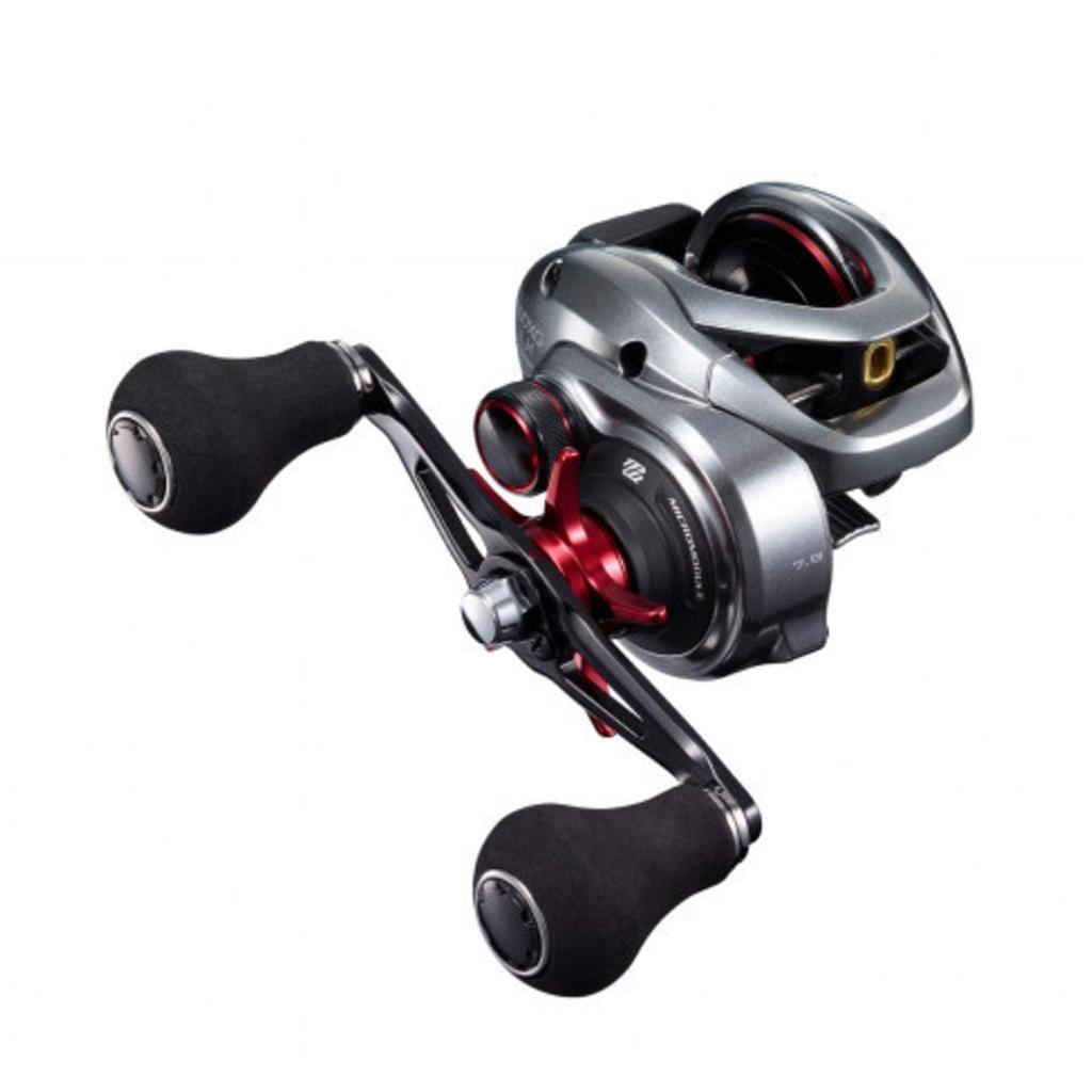 Shimano Scorpion MD 2021 300XGLH RIGHT Baitcasting Reel for Bass Fishing Double-Axis