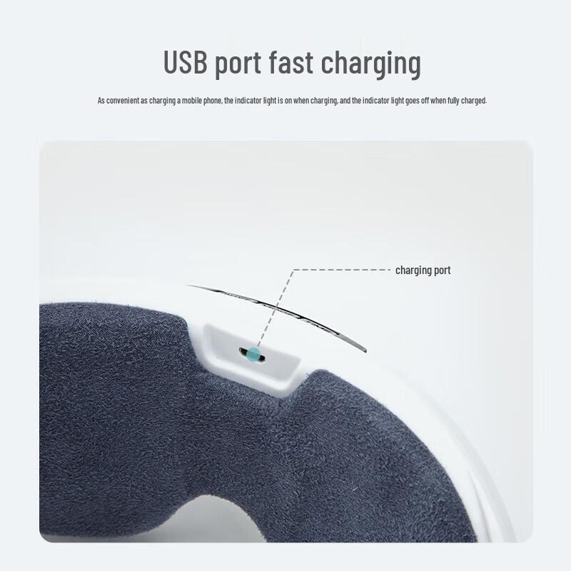 JEOYCOSY HY002 Hot Compress Vibration Eye Massager CN plug (adapter included)