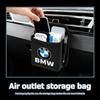 bkrna3 Car Storage Box Phone Charge Air Vent Outlet Pocket Organizer For BMW M Sport M2 M3 M4 M5 M6 E46 E90 E60 F10 F20 E87 X3 X6
