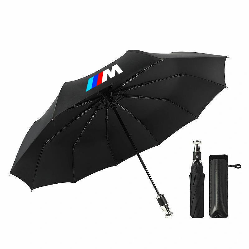 FA7Portable Folding Automatic Sun Protection UV Sunshade Umbrella For BMW M Emblem E46 E36 E34 F10 E90 F30 E60 F30 E53 E30 E92 E87