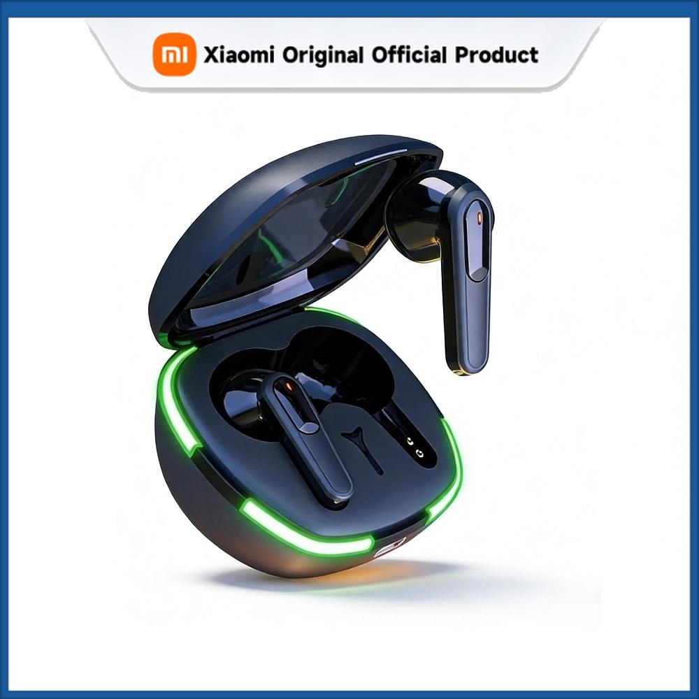 Xiaomi TWS Bluetooth 5.4 Earbuds Wireless Lighting Headphones Noise Cancelling Headset with Mic HiFi Stereo Portable Sports Earphones