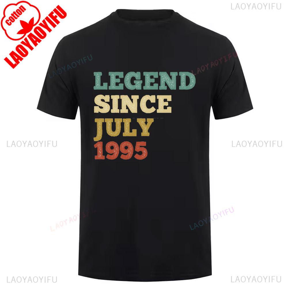 1995 Vintage Style Cotton T Shirt Breathable Retro 90s Short Sleeve New Unisex Round Neck Summer Casual Simple Tee Launched