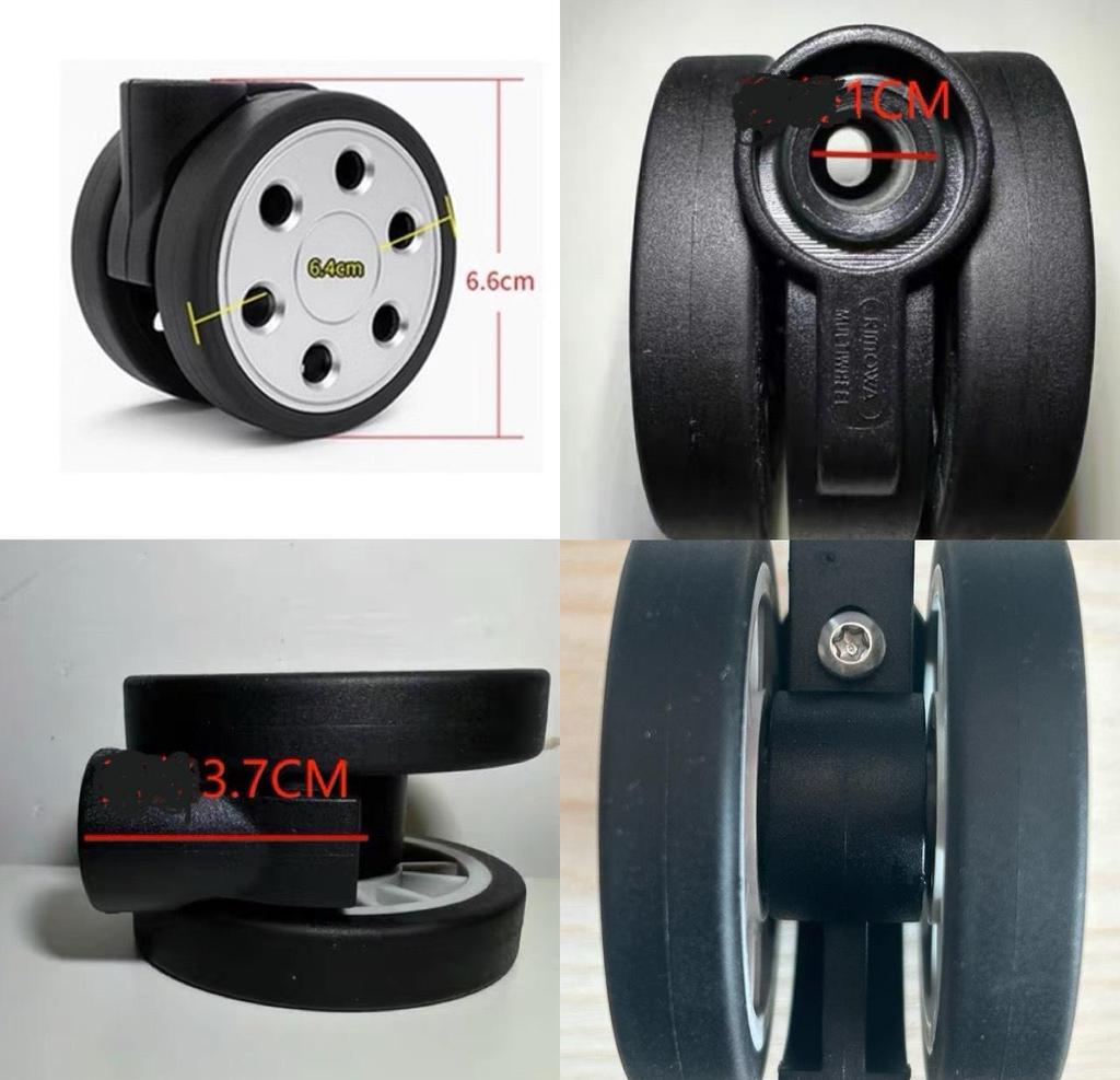 Rimowa Wheel Accessories: Quiet Universal Wheels for Salsa Suitcase