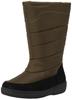 Northdate KH32910 Waterproof Nylon Snow Boots with Inner Khaki Combination Boa,