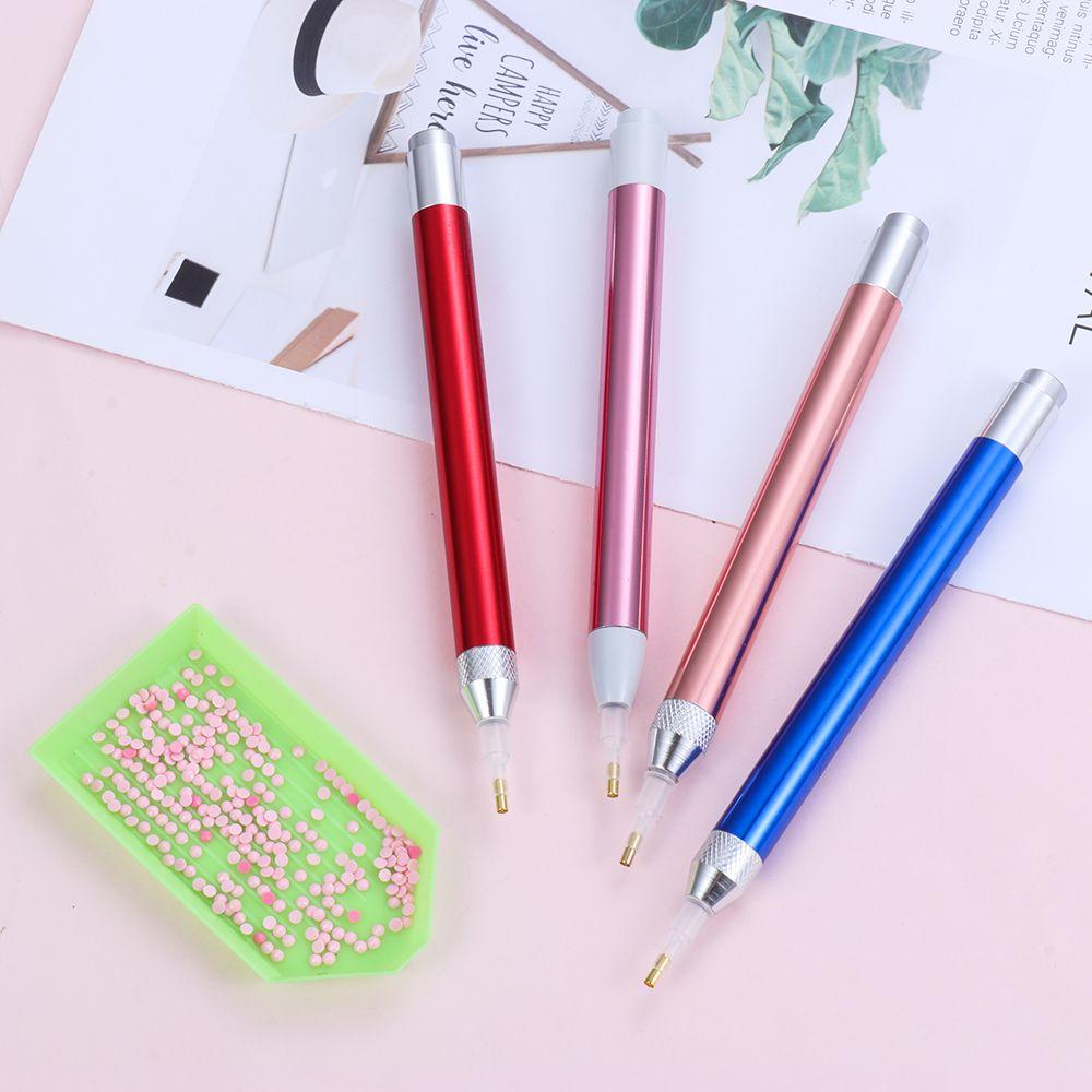 Crystal Sewing Accessories Diamond Painting Tool Point Drill Pen 5D Diamond Painting Lighting