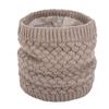 Women Winter Wrap Ring Thick Warm Soft Breathable Knitting Scarf Neckerchief