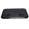 Boat Hatch 24inx14in Rectangle Boat Deck Hatch 180 degrees  Opening Lid Marine Boat Access Hatch Lid for Yachts RV Black