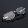 Crystal Glass Reading Glasses Women Men Metal Frame Square Hyperopia Presbyopia Reader Glasses +1.0 +1.5 +2.0 +2.5 To +4.0